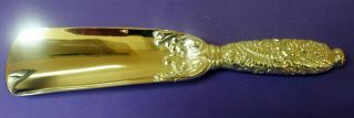Tiffany & Co Antique Shoe Horn.  Sterling Silver.  Circa 1880. photo