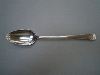 English Antique Silver Bead Stuffing Spoon London 1813 photo