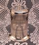 Silver Plate Canister Preserves & Lid 6” - Engraving Pattern - Shiny Other photo 10