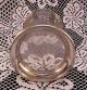 Silver Plate Canister Preserves & Lid 6” - Engraving Pattern - Shiny Other photo 2