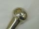 Quality Antique Hallmarked Silver Topped Walking Cane Stick London 1923 Other photo 3