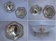 Pair Of Quality Sterling Silver English Bonbon Dishes Goldsmiths & Silversmiths Other photo 1