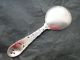 Caddy Spoon With A Fancy Handle Sterling Silver 800 Italian Circa 1960 Other photo 2