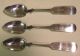 American Sterling Plain Spoons 3 Simmons & Walter Other photo 1