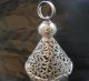 Dutch Sterling Silver Candle Holder Made Circa 1880 Import Mark London 1905 Other photo 2