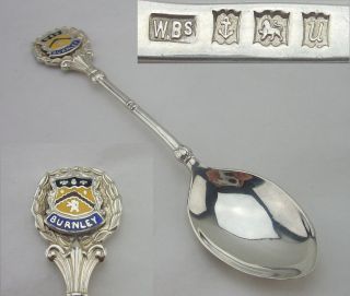 Vintage Silver Souvenir Spoon - 1969 - (burnley) photo