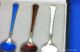 Vintage Silver Demitasse Spoon Set Made In Denmark Other photo 3
