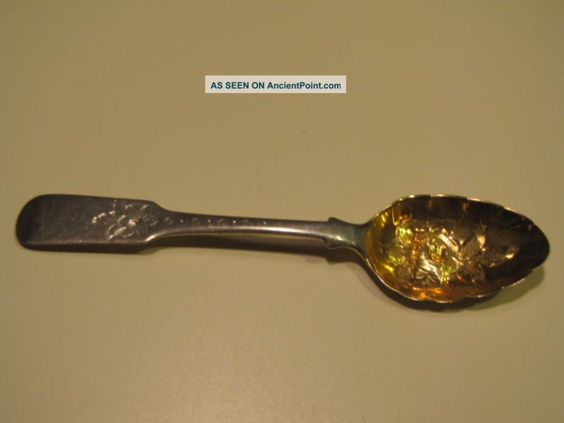 Antique Sterling Edinburgh Spoon Wm.  Marshall 1816 Other photo