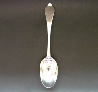 Sampson Bennett Georgian Sterling Silver Rattail Dog Nose Spoon C1725 Falmouth photo