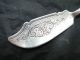 Fiddle Pattern Butter Knife Sterling Silver Vmade In London 1853 By C.  B Other photo 1