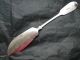 Fiddle Pattern Butter Knife Sterling Silver Vmade In London 1853 By C.  B Other photo 2