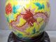 Fine Old Chinese Porcelain Vase Guangxu 19th Cent Dragons Qianlong Qing Vases photo 3