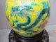 Fine Old Chinese Porcelain Vase Guangxu 19th Cent Dragons Qianlong Qing Vases photo 5