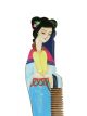 Chinese Hand Painted Lady/beauty Wooden Comb Other photo 1