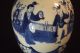 Antique 19th Century Chinese Blue/white Jar With Lid Vases photo 1
