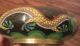 Antique Handmad Early Asian Chinese Cloisonne Brass Dragon Enamel Bowl Vase Old Bowls photo 8