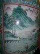 Very Fine Chinese Famille Rose Garden Seat Stool Ca 19th C Figures In Landscape Vases photo 6