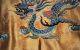 Antique Chinese Silk Embroidered Wall Hanging Panel Dragon Embroidery Robes & Textiles photo 7