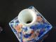 Small Pair Of Chinese Imari Bottles/vases Most Likely Kangxi 18th C Vases photo 4
