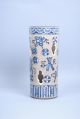 A Rare Hat Stand,  Late Qing 19th Century Crackeled With Underglaze Blue. Vases photo 6