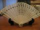 Antique Chinese Export Carved Cantonese Fan Other photo 3