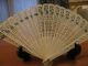 Antique Chinese Export Carved Cantonese Fan Other photo 5