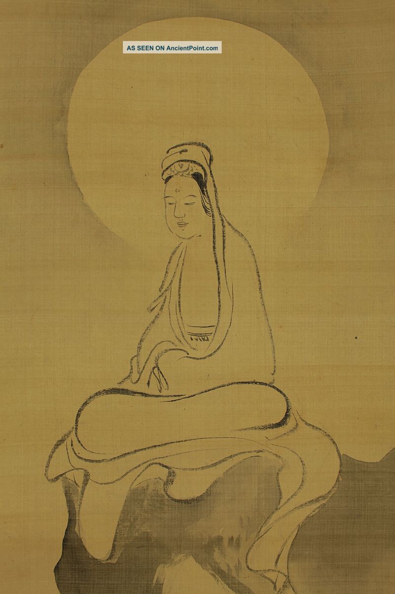 Japanese Hanging Scroll : Kano Masunobu 