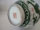 Impressive Green & White Chinese Porcelain Dragon Wu - Cai Vase - Signed Vases photo 2