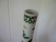 Impressive Green & White Chinese Porcelain Dragon Wu - Cai Vase - Signed Vases photo 3