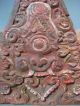 A Fine Old Himalayan Carved & Painted Wood Temple Architectural Element Ca.  1900 Tibet photo 5