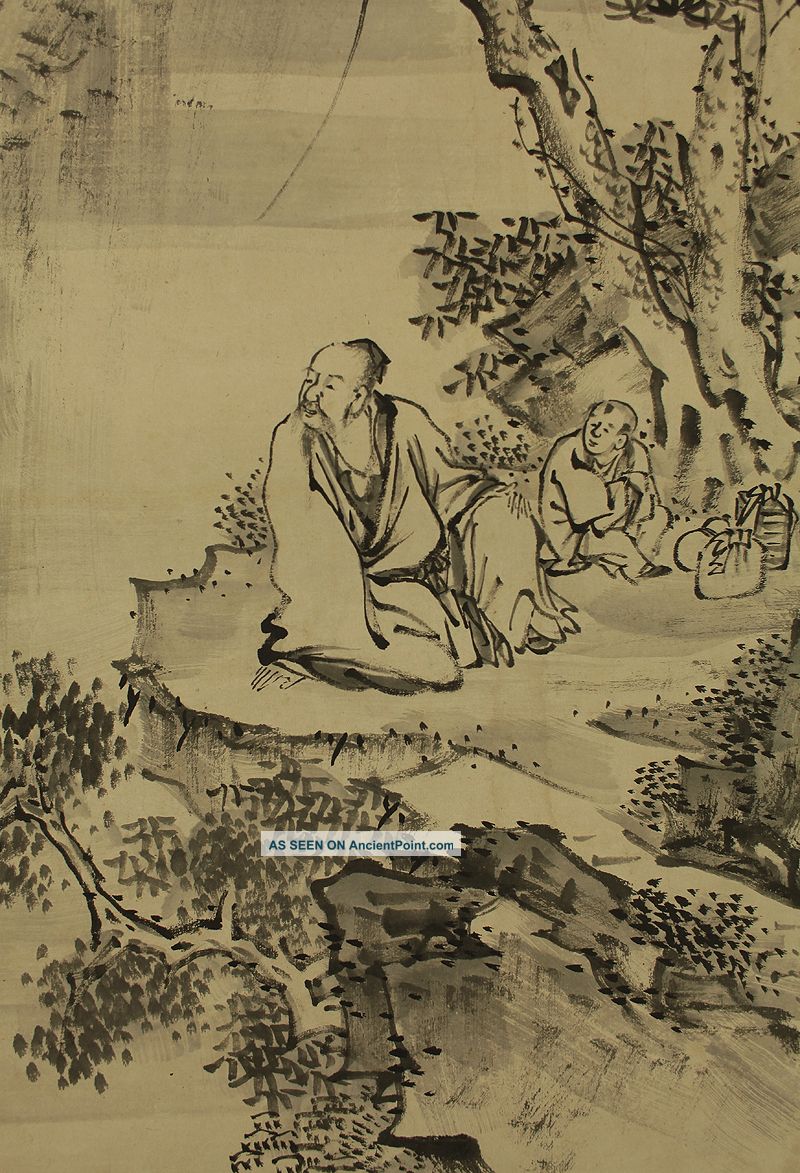 Japanese Hanging Scroll : Hirano Gogaku 