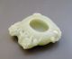 18 - 19th C.  Chinese Hetian Jade Carved Plum Flower Brush Washers Other photo 1