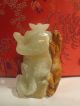 Serpentine Jade? Carved & Well Hollowed Snuff Bottle Chi Luen 2 Color Snuff Bottles photo 1