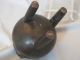 Chinese Bronze 2 Handled Censor With Silver Inlay On 3 Feet 18hc Other photo 4