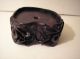 Unusual Miniature Carved Floral Chinese Wood Stand Other photo 3