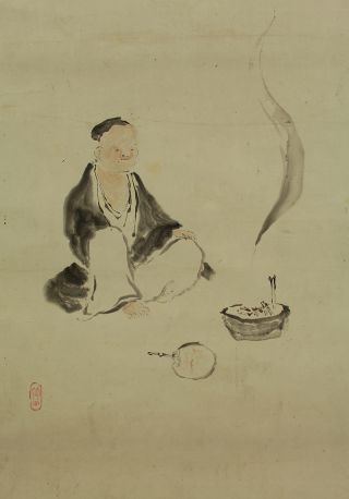 Japanese Hanging Scroll : Tanomura Chikuden 