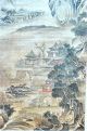 Chinese Scroll Painting Of A Mountain Village Paintings & Scrolls photo 3