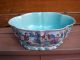 Antique Large Chinese Asian Qing Dynasty Signed Porcelain Famille Verte Bowl Bowls photo 2