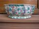 Antique Large Chinese Asian Qing Dynasty Signed Porcelain Famille Verte Bowl Bowls photo 5