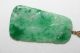 Antique Chinese Carved Rich Apple Green Jadeite Jade Pendant Beaded Necklace Necklaces & Pendants photo 6