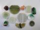 Lot 13 Pcs Antique Chinese Jade Bits Pices Jade Buttons Jade Other photo 2