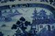 Antique Chinese 18thc Blue And White Platter Plates photo 4