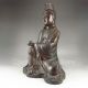 Chinese Bronze Statue - Kwan - Yin W Qing Dynasty Kang Xi Mark Nr Kwan-yin photo 5