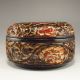 Chinese Lacquer Box Nr Boxes photo 4