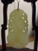 Antique 19th Century Chinese Jade Plaque Pendant Other photo 3
