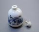 18 - 19th C.  Chinese Blue And White Porcelain China Doll Snuff Bottle 024 Other photo 4