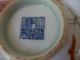 Impressive Hand Paiinted Chinese Porcelain Famille Insect Bowl - Signed Bowls photo 6