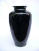 Vintage Japanese Cloisonne Silver Wire Enamel Quail Vase Vases photo 2