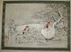 Set Of (5) Amazing & Rare 18th/19th C.  Edo Period Antique Japanese Painting Paintings & Scrolls photo 8