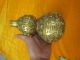 Gold Color Tubular Gourd,  Bronze Ware,  The Outward Appearance Is Fine Pots photo 4